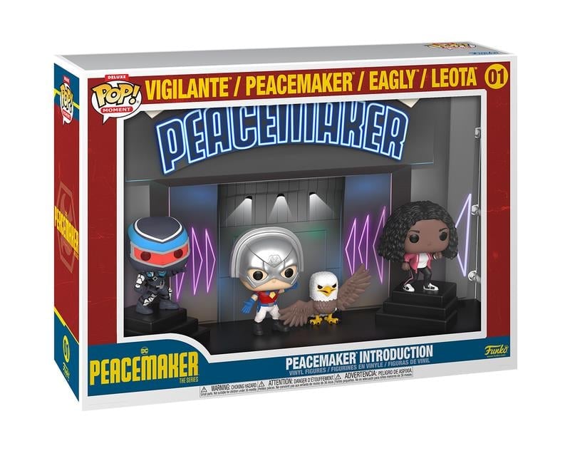Funko Pop! Moment #01 Peacemaker Deluxe Introduction Vinyl Figure Set - View 4