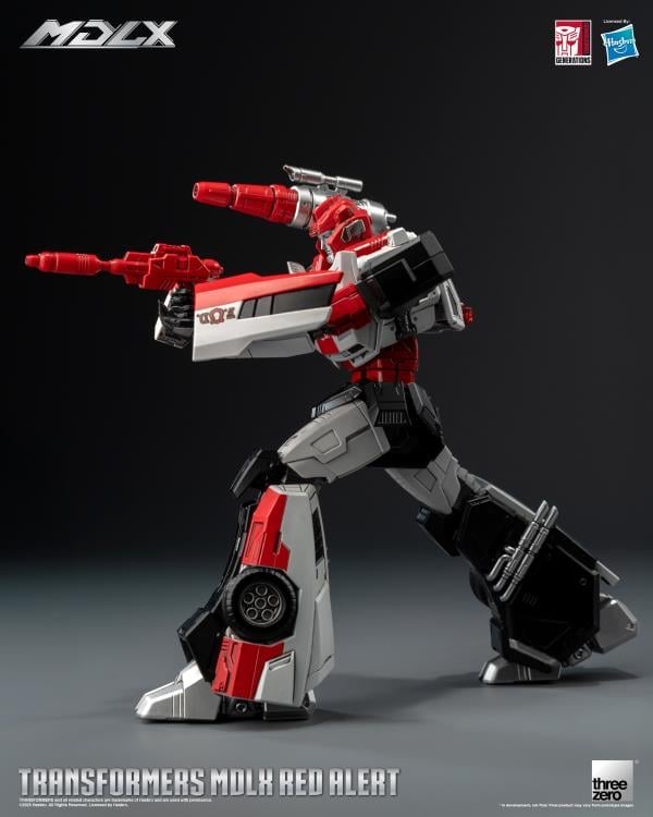 threezero Transformers MDLX Articulated Figure Series Red Alert 5.9-Inch Action Figure - View 6