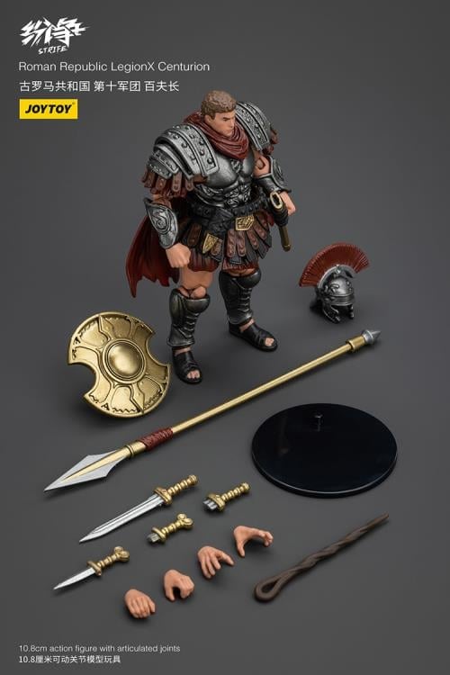 JoyToy Strife Roman Republic Legion X Centurion 1/18 Scale Plastic Action Figure - View 9