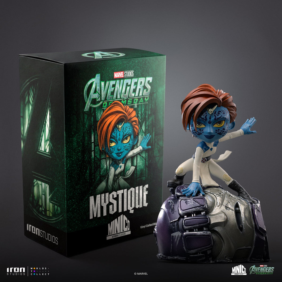 Iron Studios Avengers: Doomsday MiniCo Mystique PVC Figure - View 7