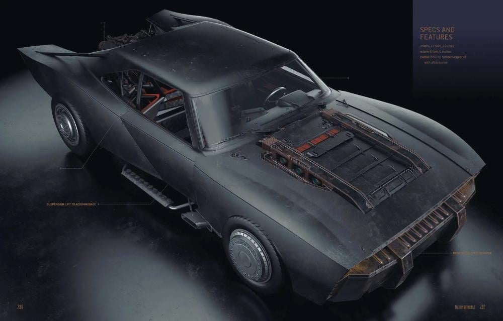 Insight Editions Batmobile Manual Inside the Dark Knight's Most Iconic Rides DC Comics Book - View 5