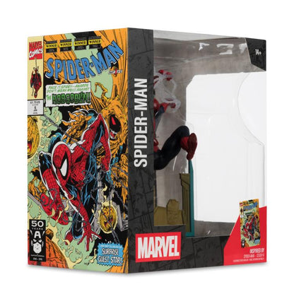 McFarlane Toys Marvel Comics Spider-Man (Spider-Man #6 Ver. 2) 1/10 Scale Action Figure - View 9
