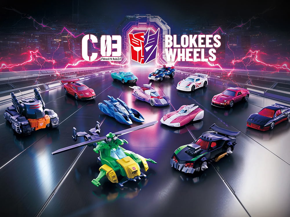 Blokees Transformers Blokees Wheels C03 Wreck 'N Rule 2 Box of 12 Random ABS Model Kits - View 2