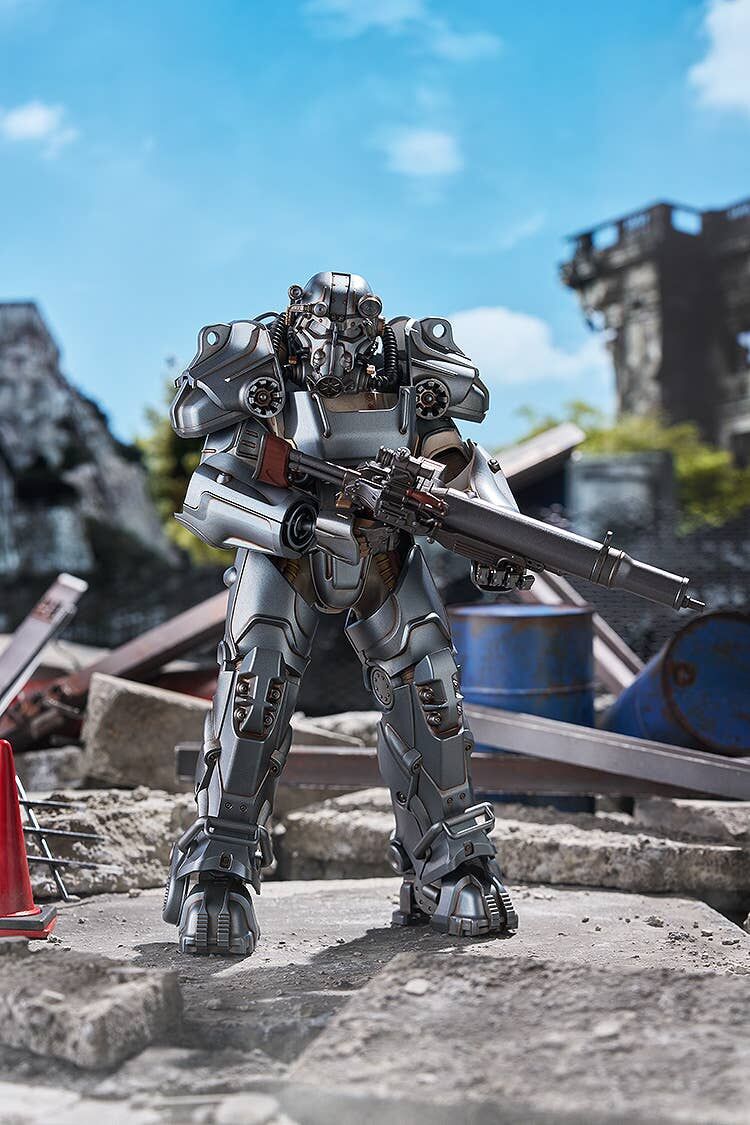 Good Smile Fallout Plamatea T-60 Power Armor 8-Inch Plastic Model Kit - View 7