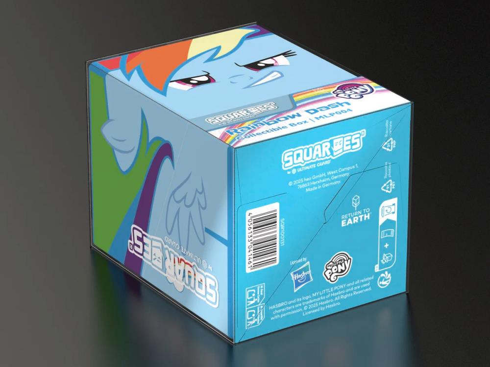 Ultimate Guard My Little Pony: Friendship is Magic Squaroes Rainbow Dash Deck Box - View 8
