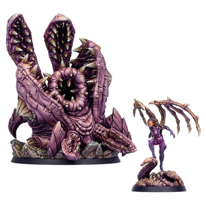 Archon Studios StarCraft The Miniatures Game Zerg Kerrigan and Omega Worm Expansion Set - View 4