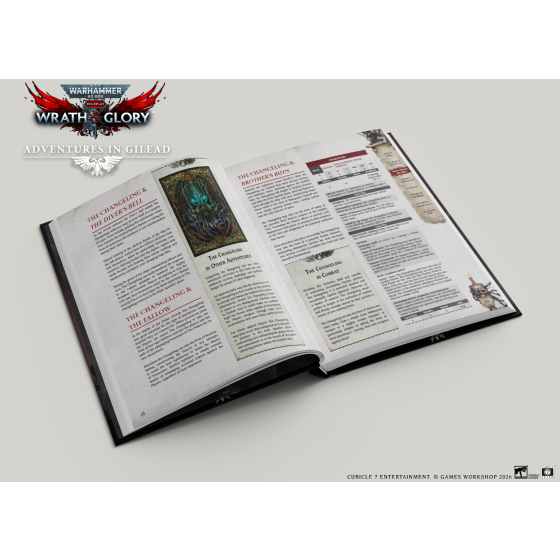 Cubicle 7 Warhammer 40,000 Roleplay: Wrath & Glory Adventures in Gilead Book - View 4