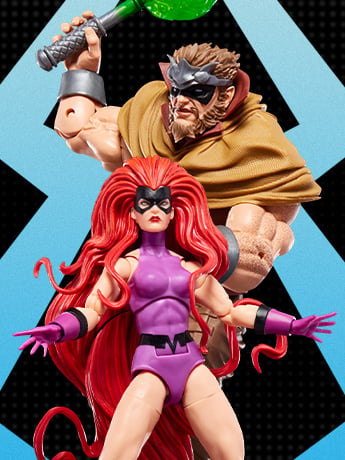 Hasbro Marvel Legends Inhumans Medusa and Gorgon Action Figure Two-Pack