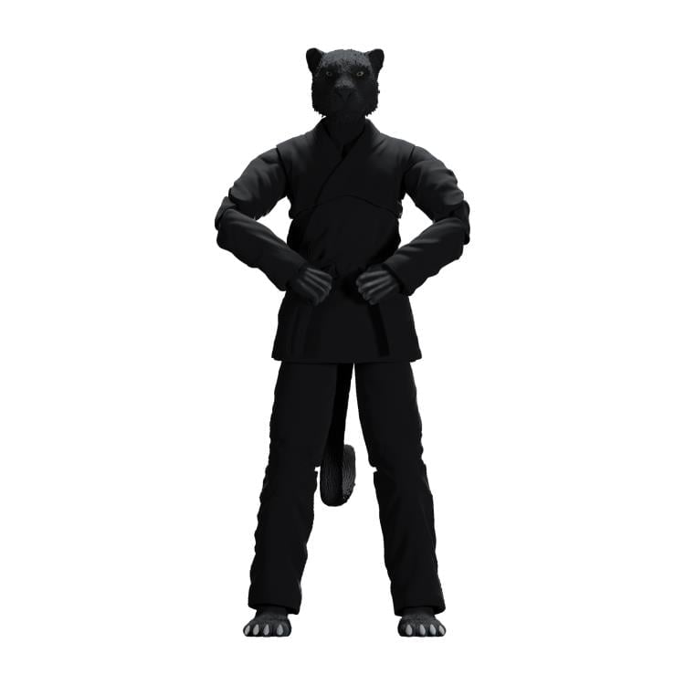 Icon Heroes Zoo Jitsu Fighters Paulo the Panther Black Gi Action Figure - View 5