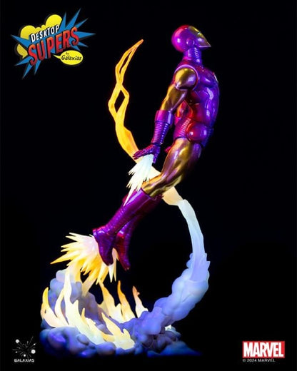 Galaxias Marvel Desktop Supers Iron Man (Classic Edition) 1/8 Scale PVC Figure, 12-Inch - View 7