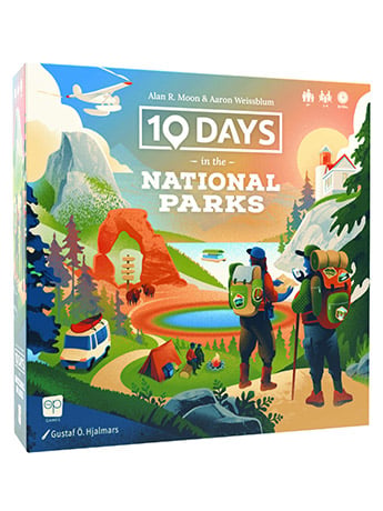 USAopoly 10 Days in the National Parks Travel Board Game