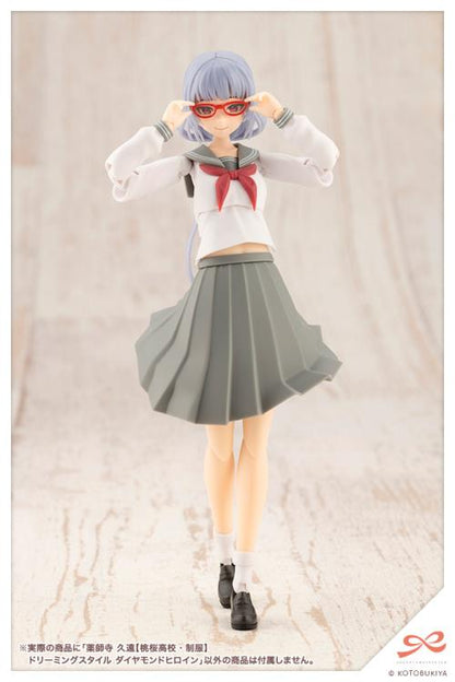 Kotobukiya Sousai Shoujo Teien Touou High School Uniform Kuon Yakushiji Dreaming Style Diamond Heroine Ver. 1/10 Kit - View 7