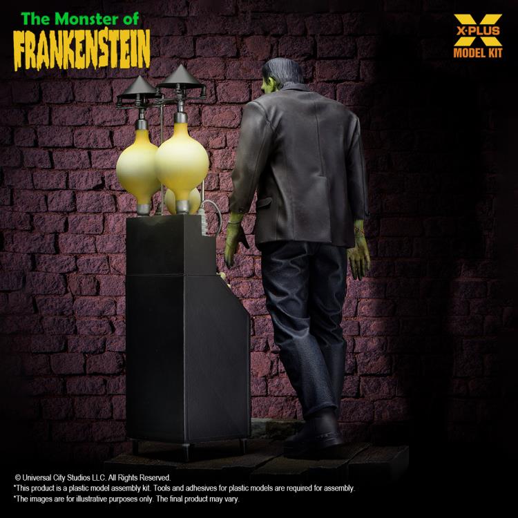 X-Plus Universal Monsters The Monster of Frankenstein 1/8 Scale Model Kit 10-Inch - View 8