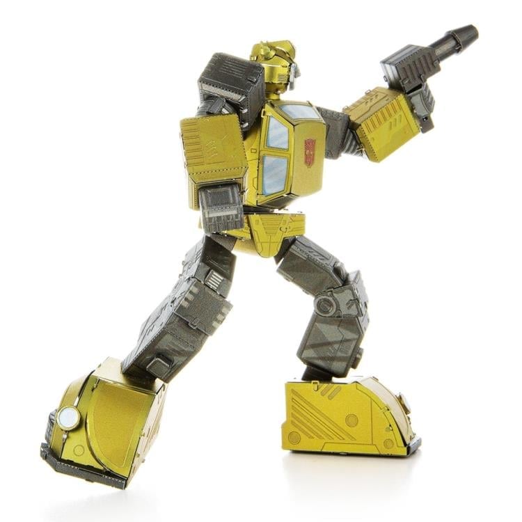 Fascinations Transformers Metal Earth Bumblebee (Color Ver.) 3.7-Inch Steel Model Kit - View 6