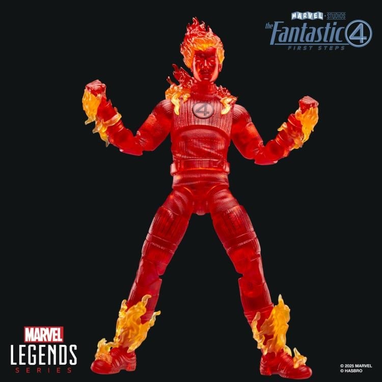 Hasbro Marvel Legends The Fantastic Four: First Steps Human Torch Action Figure - View 7