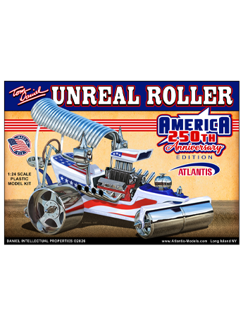 Atlantis Toy and Hobby Tom Daniel Unreal Roller (America 250th Anniversary Ver.) 1/24 Scale Plastic Model Kit