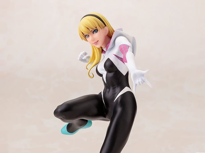 Kotobukiya Marvel Comics Bishoujo Spider-Gwen 1/7 Scale PVC Figure (Reissue) - View 2