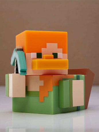 Numskull Minecraft TUBBZ Alex Cosplaying Duck Boxed Edition Collectible