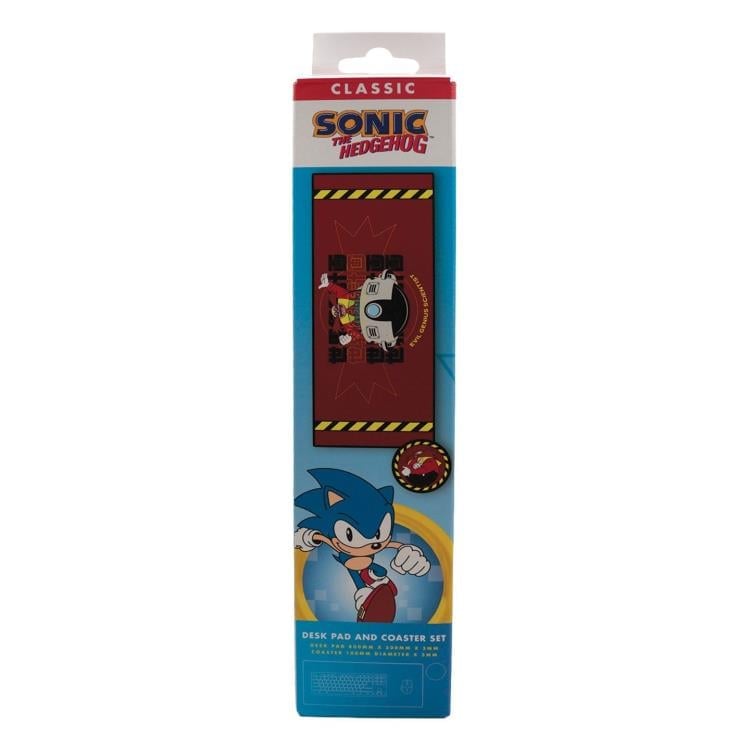 Fanattik Collectibles Sonic the Hedgehog Dr. Eggman Desk Pad and Coaster Set - View 7