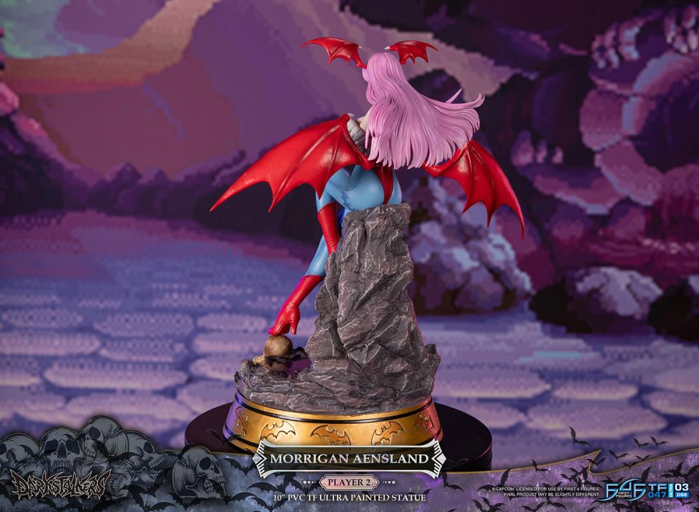 First 4 Figures Darkstalkers Morrigan Aensland True Form Ultra (Player 2 Variant) 7.7-Inch PVC Statue - View 10