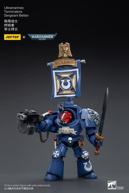 JoyToy Warhammer 40K Ultramarines Terminators Sergeant Bellan 1/18 Scale Action Figure - View 5