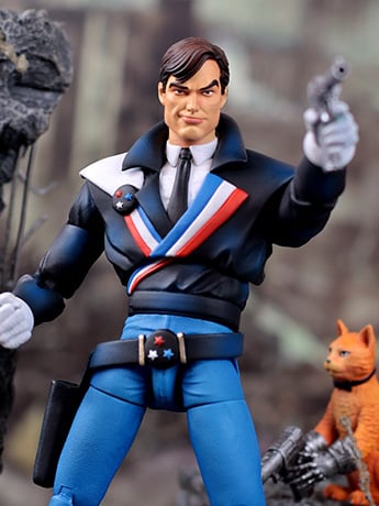 Executive Replicas American Flagg 1/12 Scale 6-Inch Plastic Action Figure