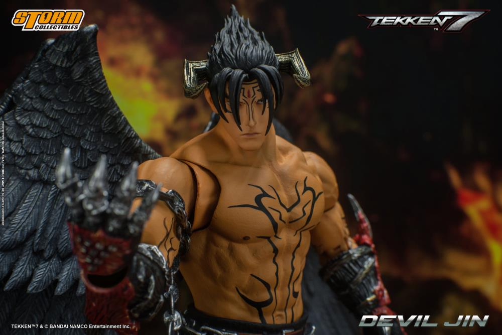 Storm Collectibles Tekken 7 Devil Jin 1/12 Scale Action Figure - View 17