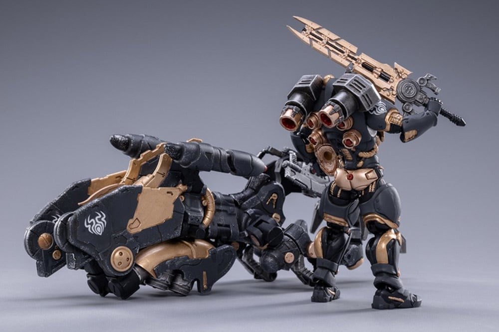 JoyToy Battle for the Stars Saluk Flame Dragon Cavalry Shadow 1/18 Scale Set - View 9