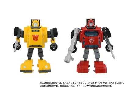 Takara Tomy Transformers Missing Link C-09 Cybertron Hero Set with Cliffjumper and Bumblebee - View 4