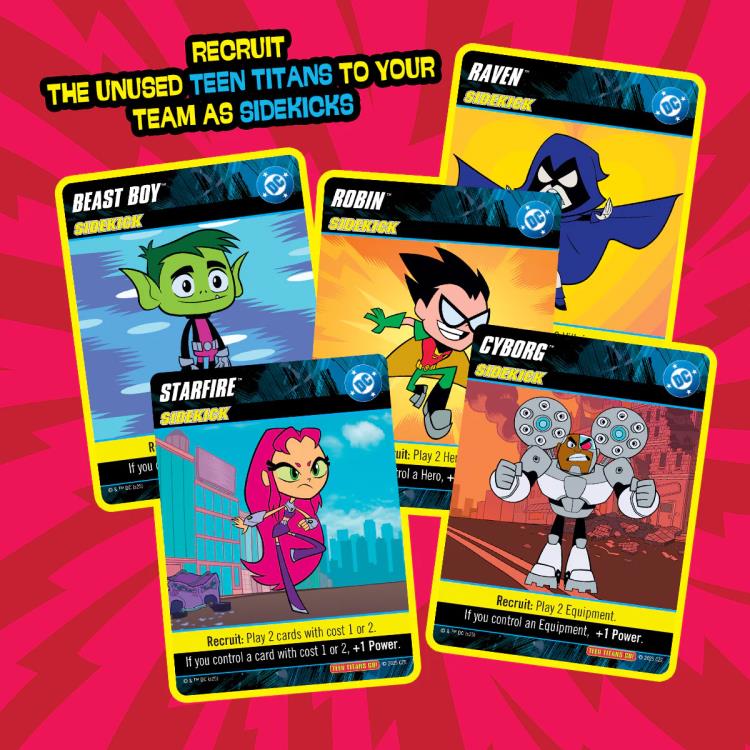 Cryptozoic DC Comics Deck-Building Card Game: Teen Titans Go! - View 4