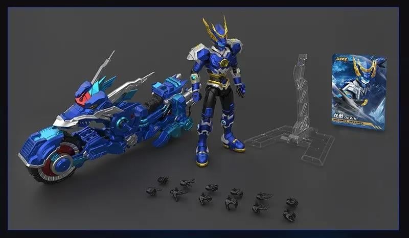 Yi Li Chuang Wan RevEvolution Super Beast Armor Long Jian and Dragon Battle Flash Chariot Model Kit with Bonus - View 10