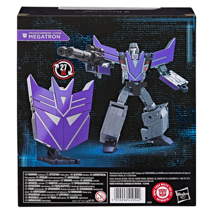 Hasbro Transformers Icons Decepticon Megatron 6.75-Inch Action Figure - View 8