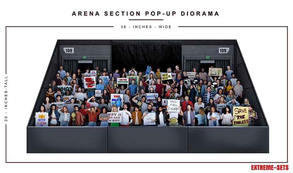 Extreme-Sets Arena Section 1/12 Scale Pop-Up Diorama from the Multiverse Collection - View 6