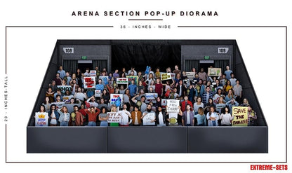 Extreme-Sets Arena Section 1/12 Scale Pop-Up Diorama from the Multiverse Collection - View 6