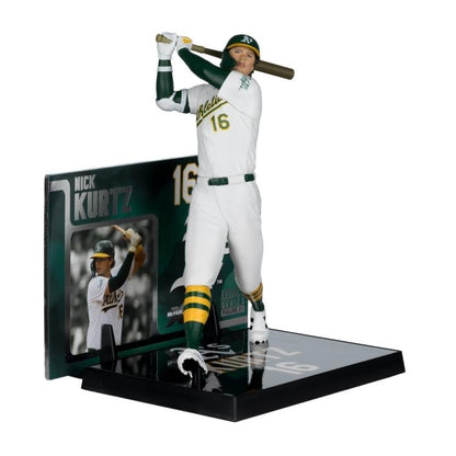 McFarlane Toys MLB SportsPicks Nick Kurtz Oakland Athletics 7-Inch Posed Figure - View 3