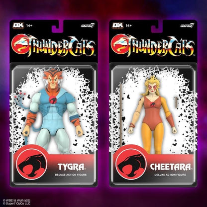 Super7 ThunderCats DX Deluxe Tygra Cartoon Series Action Figure - View 6
