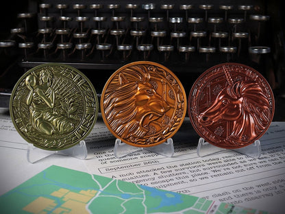 Fanattik Resident Evil 2 R.P.D. Medallions Collection Limited Edition Set (US Variant) - View 2