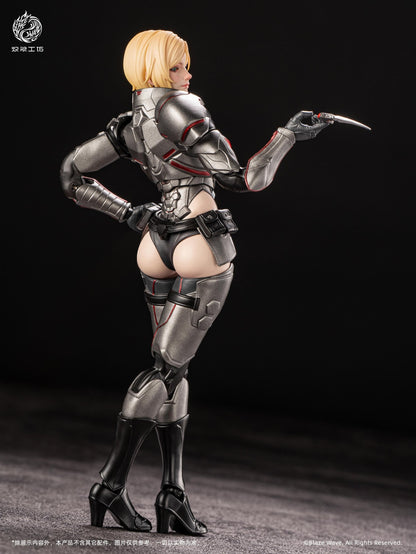 Blazing Wave Studio Valkyrie Brunhilde 1/12 Scale Action Figure 6.5-Inch - View 8