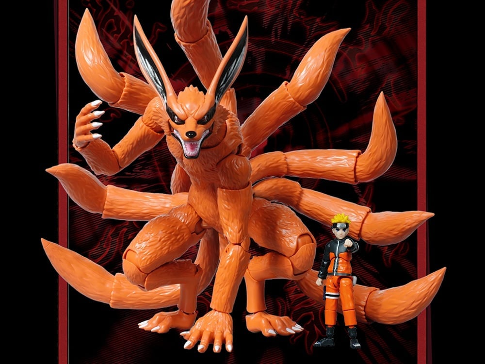 Blokees Naruto: Shippuden Legend Edition 01 Kurama (Nine Tails) Plastic Model Kit - View 2