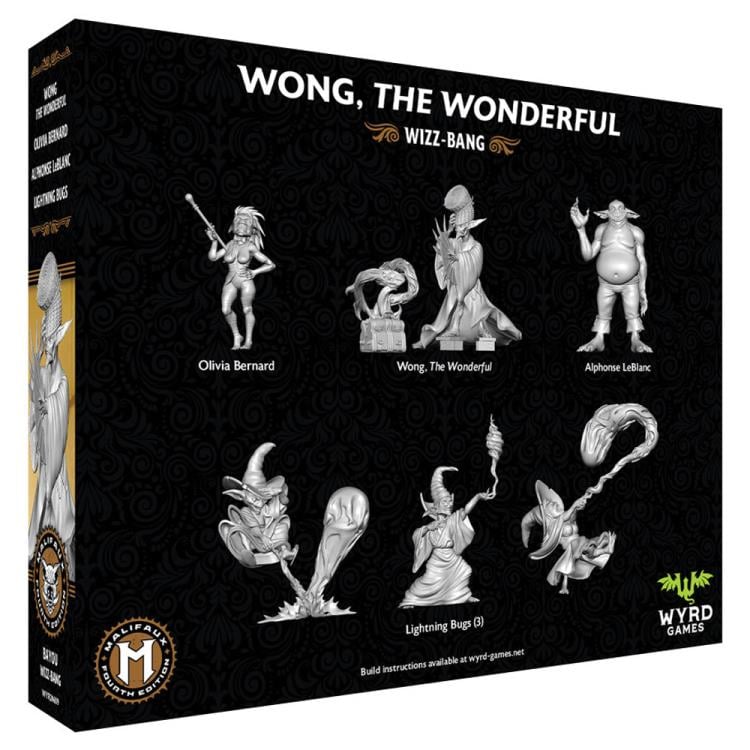 Wyrd Games Malifaux Fourth Edition Wong, The Wonderful Miniatures Set - View 4