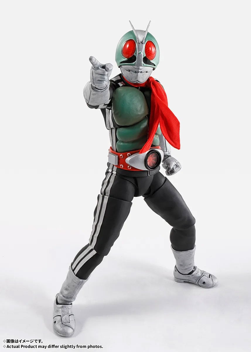 Bandai S.H.Figuarts Shinkocchou Seihou Kamen Rider No.1 Legendary Showa Masked Riders Edition Action Figure - View 5