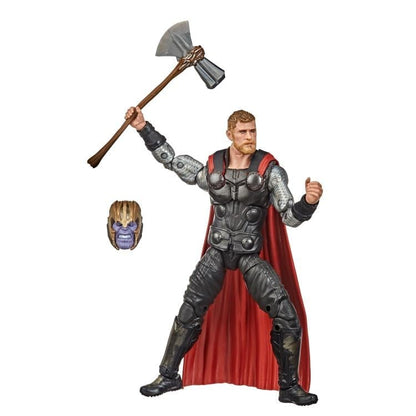 Hasbro Marvel Legends Avengers: Endgame Thor Action Figure, Thanos Build-A-Figure, 6-Inch - View 3