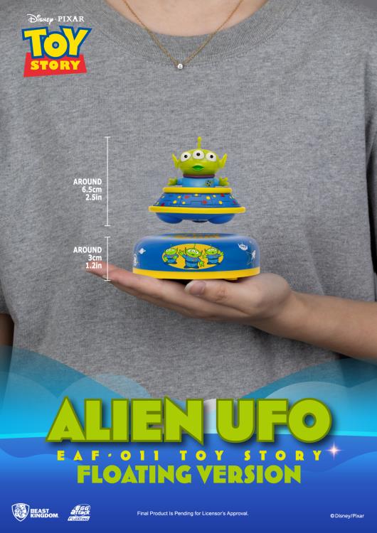 Beast Kingdom Toy Story Egg Attack Floating EAF-011 Alien UFO 3.7-Inch Figure - View 7