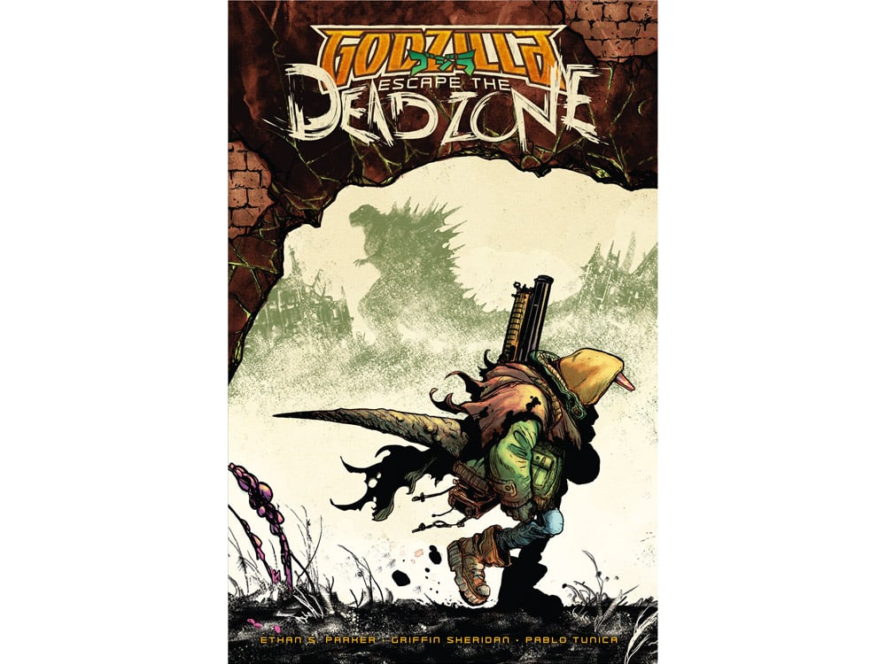 IDW Publishing Godzilla: Escape the Deadzone Book Featuring Baragon and Godzilla Junior - View 2