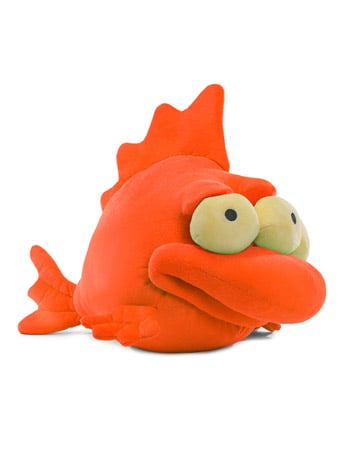 Kidrobot The Simpsons Blinky the Three-Eyed Fish Soft Plush