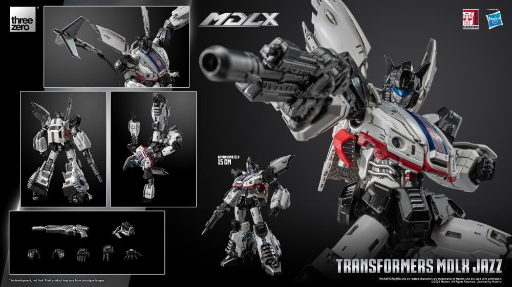 threezero Transformers MDLX Articulated Figure Series Jazz 6-Inch Action Figure - View 20
