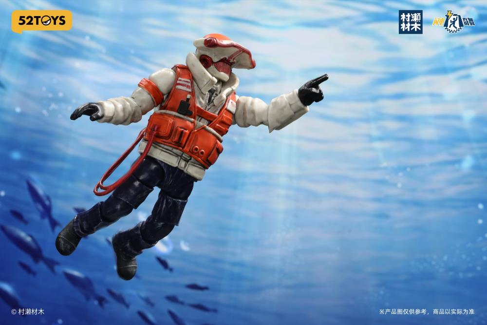 52Toys Hammerhead FigLite 3.75-Inch Plastic Action Figure - View 12