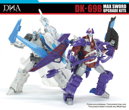 DNA Design DK-69B Max Sword Upgrade Kit ABS and PVC Model Accessory Set - View 7