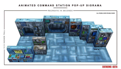 Extreme-Sets Animated Command Station 1/12 Scale Pop-Up Diorama from the Multiverse Collection - View 4