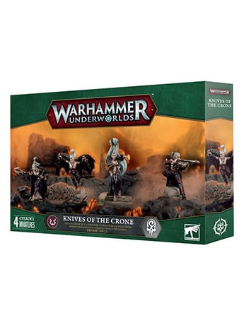 Games Workshop Warhammer Underworlds: Knives of the Crone Citadel Miniatures Set